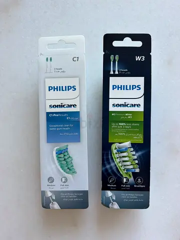 4 New Philips Sonicare Brush Heads White