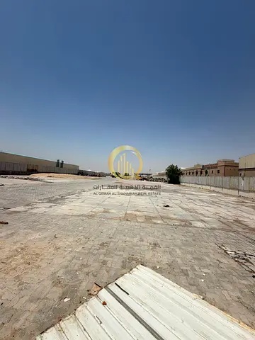 For sale: Ready-to-use enclosure in Al Sajaa Industrial Area, Al Hanoo. Area: 107,000 sq