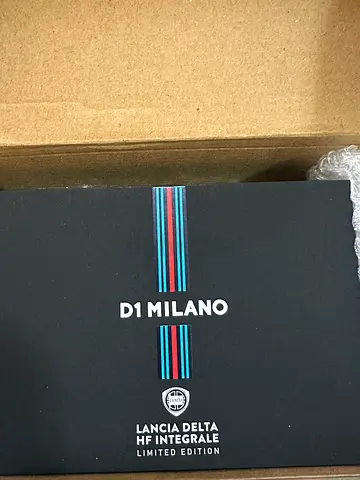 D1 Milano watch box (original packaging) - limited edition presentation box