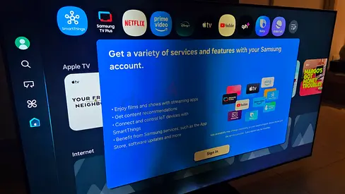 Samsung 65 Inch QLED 4K Smart TV 2023 65Q70C Titan Gray