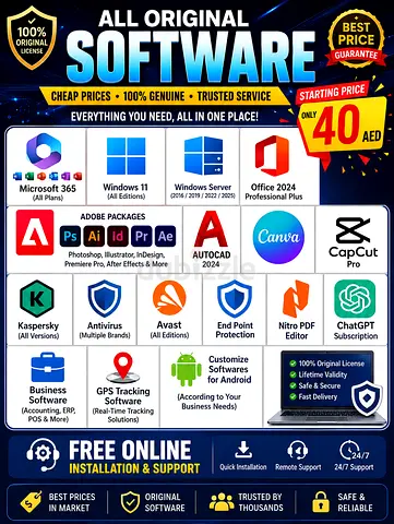 All Original Software Licenses at Best Prices | Microsoft, Adobe, Windows, Office  More