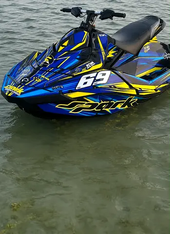 Sea-Doo Spark 2014| Fresh Service | Ready for use
سي دو سبارك جيتسكي| سيرفس جديد | جاهز للاستخدام