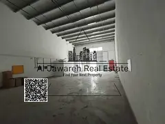 Warehouse for rent in Al Jurf Industrial 1, Ajman, area of 2235 sq ft, high electricity 25 kW, and t