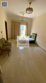Studio for Rent | Semi-Separate Kitchen | Balcony | Furnished | Internet Included | Al Jurf 2 | 4 or