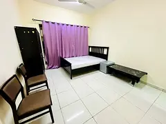 Fully furnished master bedroom with attached washroom available for an Indian family from 1st July.