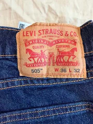 Levi’s 505 size 36x32