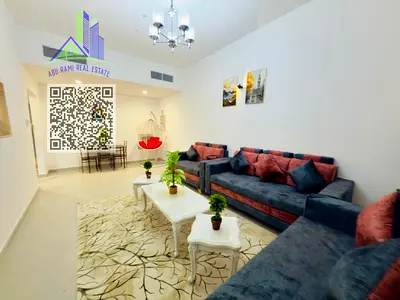 كورنيش عجمان-غرفه وصاله*اول ساكن *مبني جديد *موقع مميز *مساحه كبيره