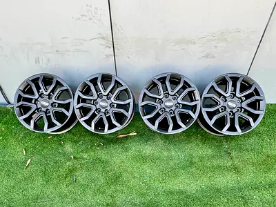 4x Original Ford Ranger Raptor 17” Wheels