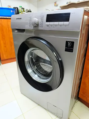 Samsung Front Load Washing Machine - 7kg, Silver