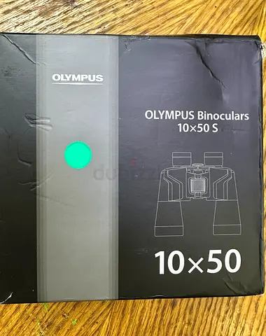 Olympus 10x50 S Binoculars - Complete in Box