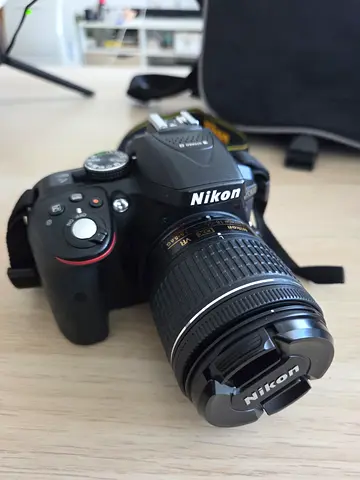 DSLR Nikon D5300  with 18-55mm Vr lense battery ,charger