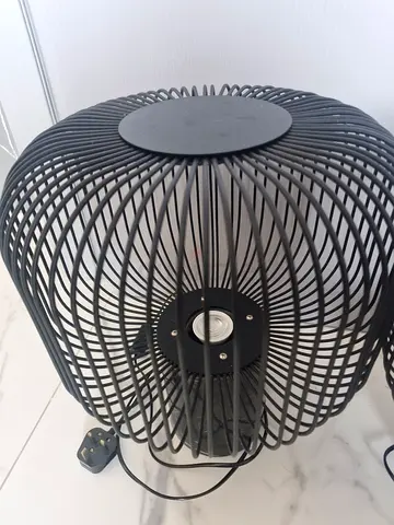 Pair of Stylish Black Table Lamps