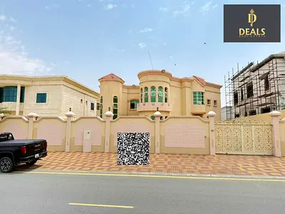 Massive 10,000 SQFT 6BR Villa for Rent in Al Raqaib | Grand Majlis & Big Yard