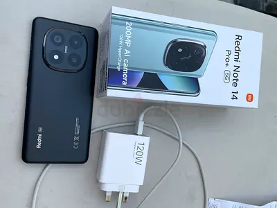 🔥 Redmi Note 14 Pro+ 5G 512GB | 200MP Camera | 120W HyperCharge | Warranty | Excellent Condition 🔥