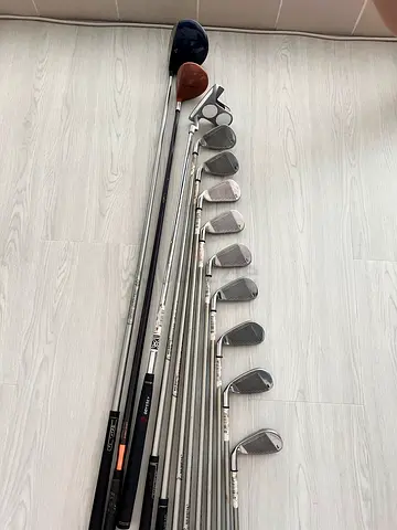 Complete Golf Set - Callaway Big Bertha Irons + Driver, TaylorMade 3-Wood, Odyssey Putter