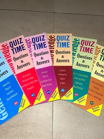 General Knowledge Quiz Book Set