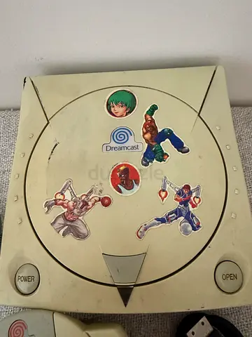 Sega Dreamcast console (used) with 50 CD and full accessories