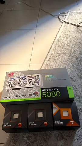 ASUS ROG Strix GeForce RTX 5080  (unopened boxes)