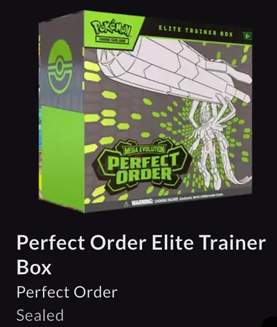 Pokémon TCG Perfect Order Elite Trainer Box (Sealed)