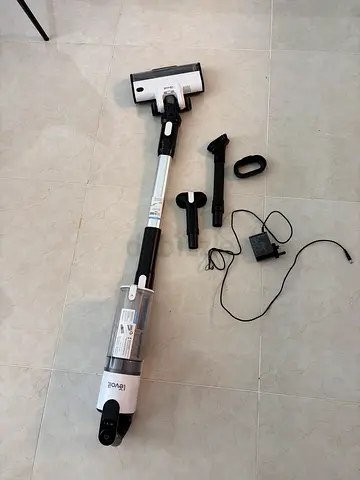 Cordless Levoit Stick Vacuum Cleaner with Charger and Accessories | relocating