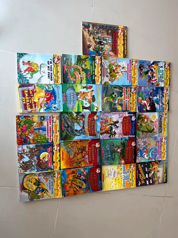 Collection of Geronimo Stilton Childrens Books - 21 titles some hardcover