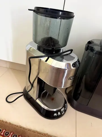 Used DeLonghi Electric Coffee Grinder - and Coffee Machine
