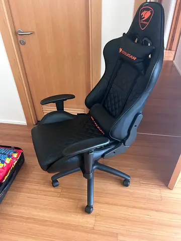 Cougar Armor One Gaming Chair - Black (Used, very Good Condition)