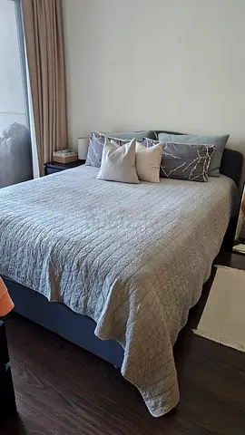 Bed and frame