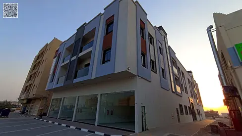 مبنى سكني وتجاري جديد كلياً متعدد الاستخدامات (أرضي + طابقين) للبيع في الجرف 2، عجمان | فرصة استثمارية مميزة | 13.5 مليون درهم إماراتي