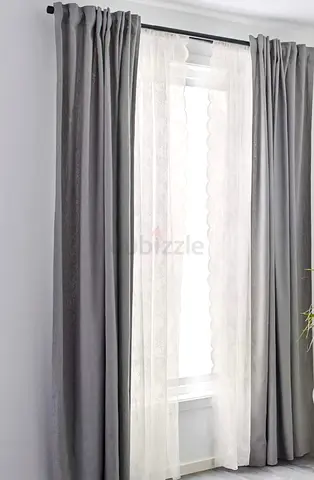 IKEA Net Curtain with Rode