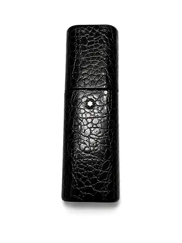 Montblanc Leather Pen Case (Black) - Single/Dual Slot