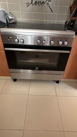 Used 90cm Electrolux Stainless Steel Gas Oven with 5 Burners - Good Working Condition
