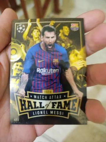 Match Attax Hall of Fame Lionel Messi Trading Card (2024)