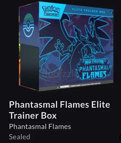 Phantasmal Flames Elite Trainer Box (Sealed)