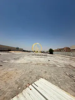 For sale: Ready-to-use enclosure in Al Sajaa Industrial Area, Al Hanoo. Area: 107,000 sq