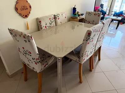 DINING TABLE ( 6 seat )