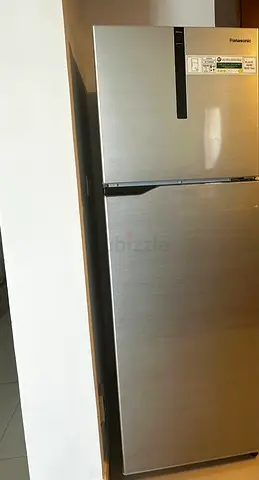 Panasonic Top Freezer Refrigerator - Silver, Excellent Condition