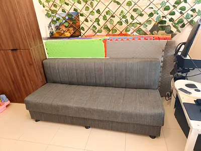 Urgent Sofa bed with storage for sale