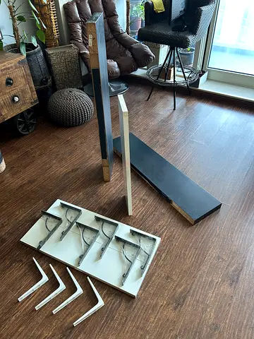 Shelves and brackets- Ikea