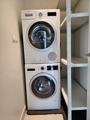 Bosch latest model series 8 9 kg washer and 9 kg dryer separate set freestanding type