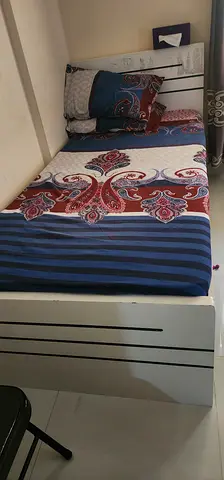 Single bed with mattress and headboard - good condition