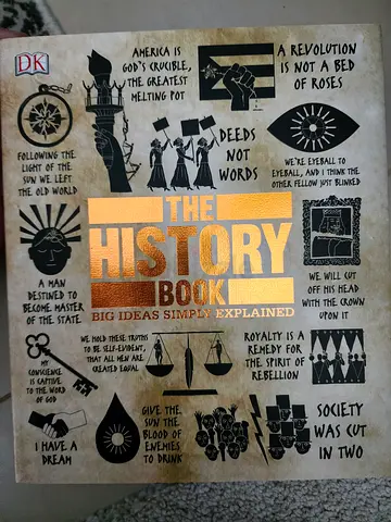 The History Book: Big Ideas Simply Explained (DK) - Hardcover