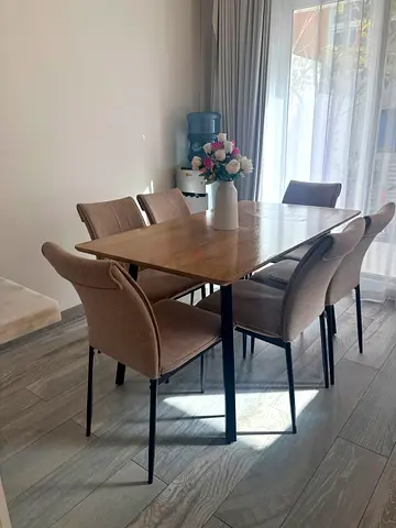 Dining table and chairs