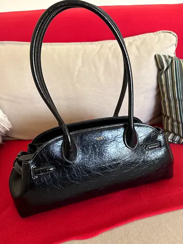 Coach Empire carryall Black leather shoulder bag