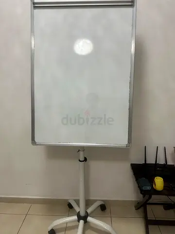 Mobile Whiteboard on Stand - Good Condition