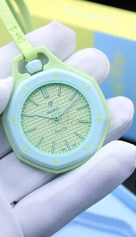 Swatch Audemars Piguet Royal Pop Collection Pocket MASTER COPY Watch Blue Acht