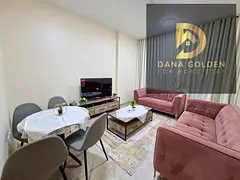 For monthly rent: one bedroom, living room, two bathrooms, balcony, and internet in Al Qasimia, Shar