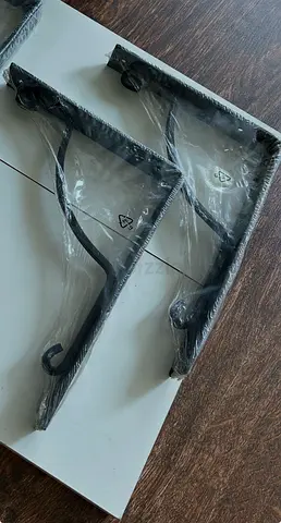 Steel black Brackets - IKEA still in original package