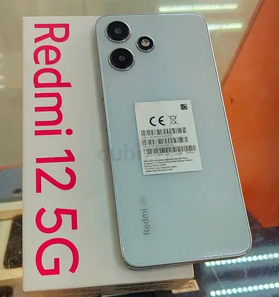Xiaomi Redmi 12 5G - White, Good Condition with Box