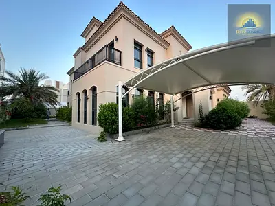 Luxury Villa Five Master Bedrooms Hall, TV Lounge, Dining Room, Kitchen, Garden, Maid Room, Driver Room, Washing Room, Parking Al Nahyan.